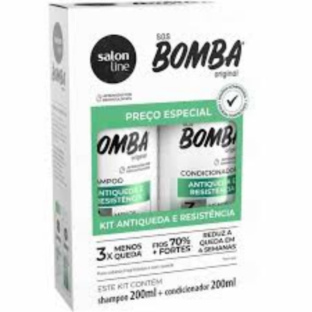 KIT SALON LINE SOS BOMBA ORIGINAL COM 200ML