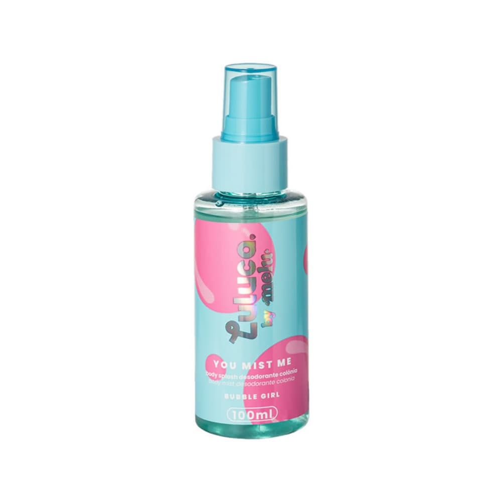 BODY SPLASH DESODORANTE LULUCA BY MELU 100ML- BUBBLE GIRL