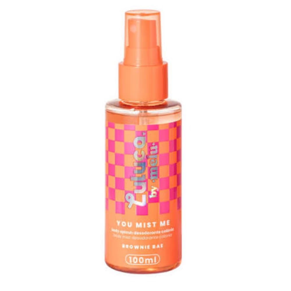 BODY SPLASH DESODORANTE LULUCA BY MELU 100ML- BROWNIE BAE