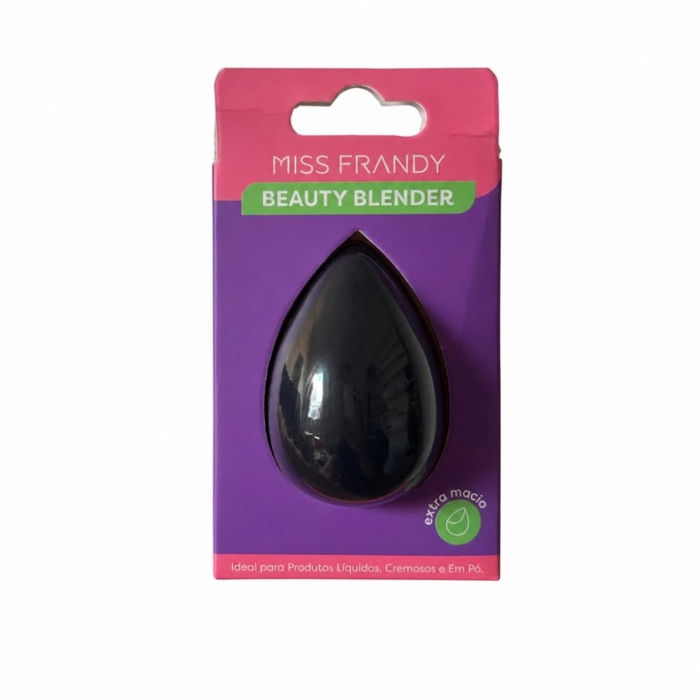 ESPONJA GOTA BEAUTY BLENDER- MISS FRANDY preta