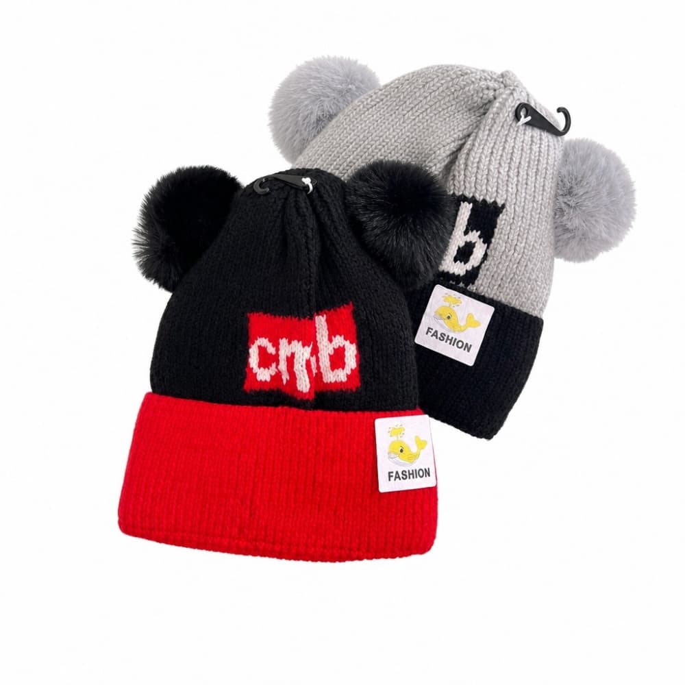 TOUCA POMPOM INFANTIL