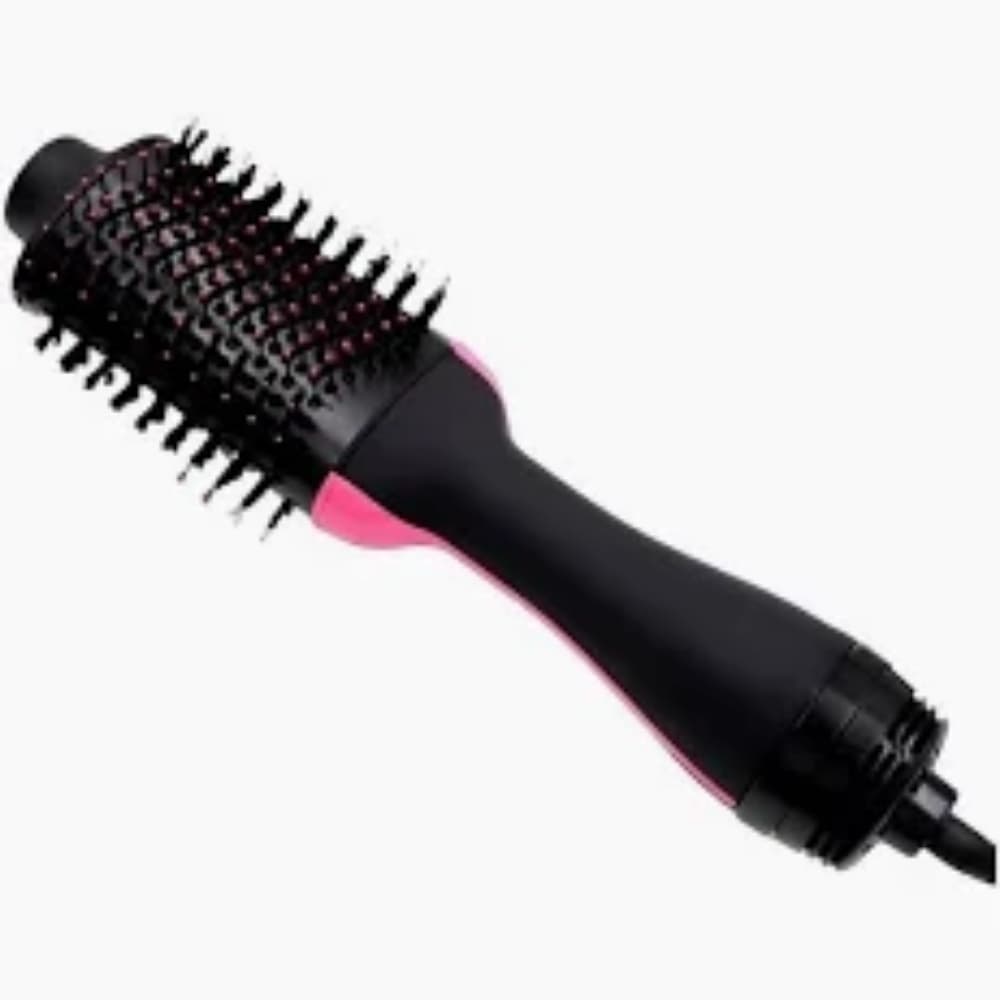 ESCOVA SECADORA ONE STEP PRETA E ROSA