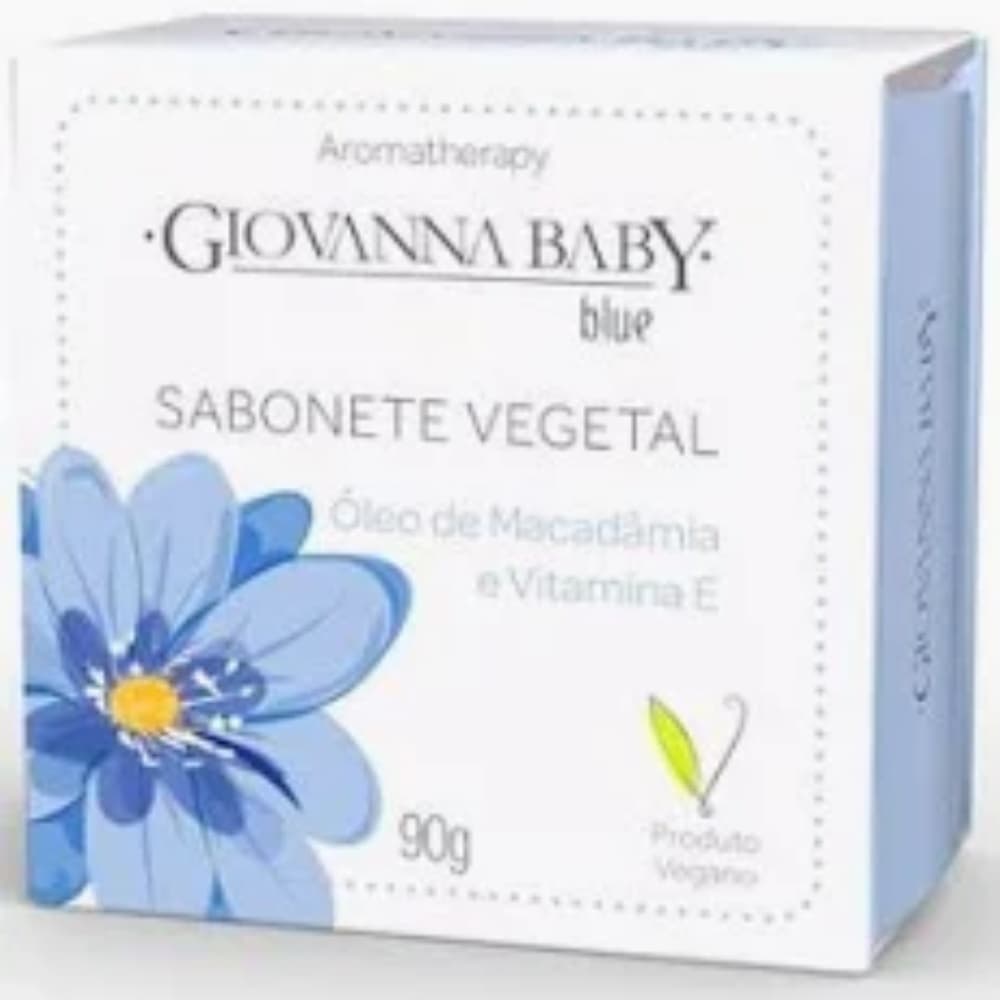 GIOVANNA BABY SABONETE BLUE ( OLEO DE MACADAMIA E VITAMINA E) 90G