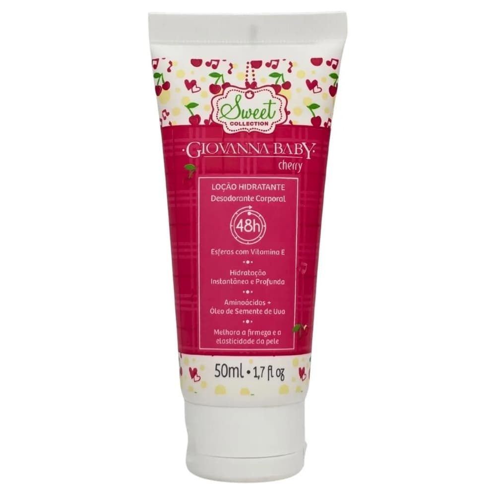 GIOVANNA BABY SABONETE CHERRY (OLEO DE MACADAMIA E VITAMINA E) 90G