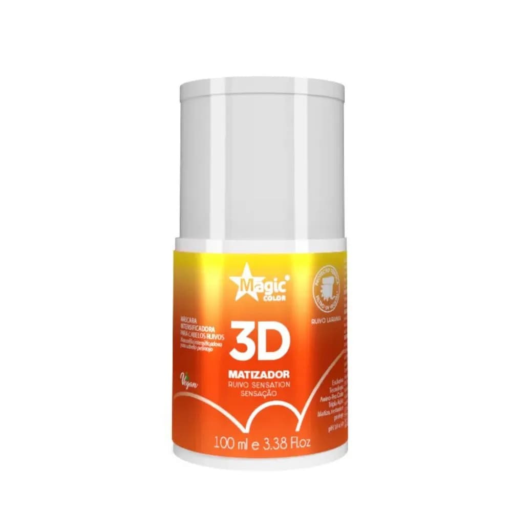 3D MATIZADOR MAGIC COLOR RUIVO LARANJA