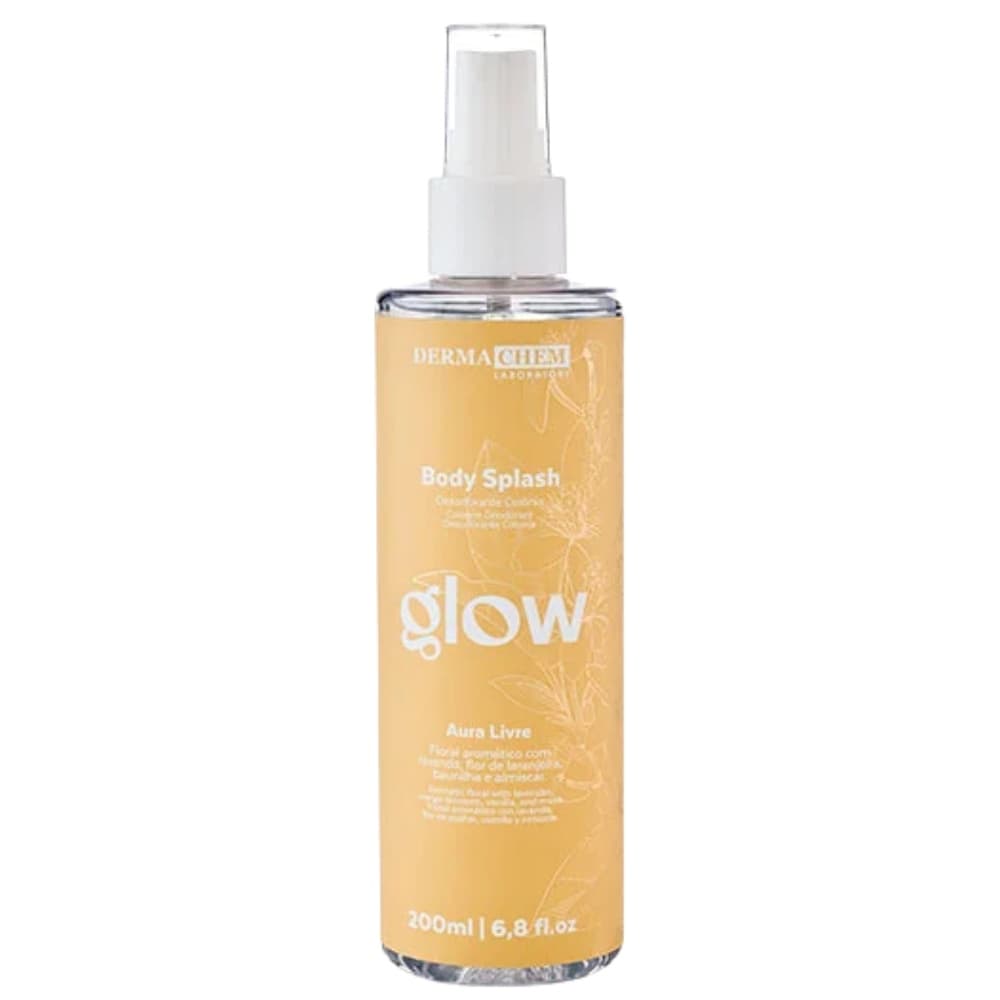 BODY SPLASH GLOW AURA LIVRE DERMACHEM LABORATORY 200ML