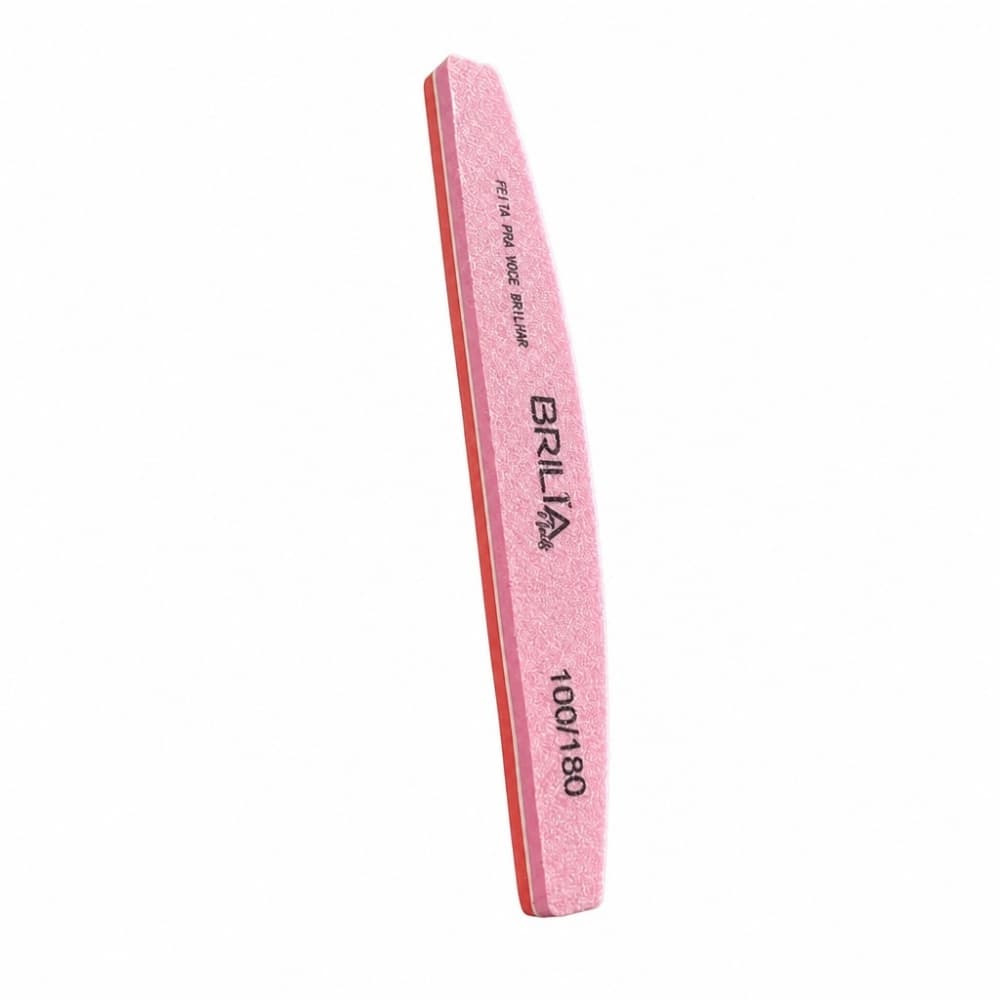 Lixa polidora buffer 100/180 Buffer Unitaria Brilia Nails