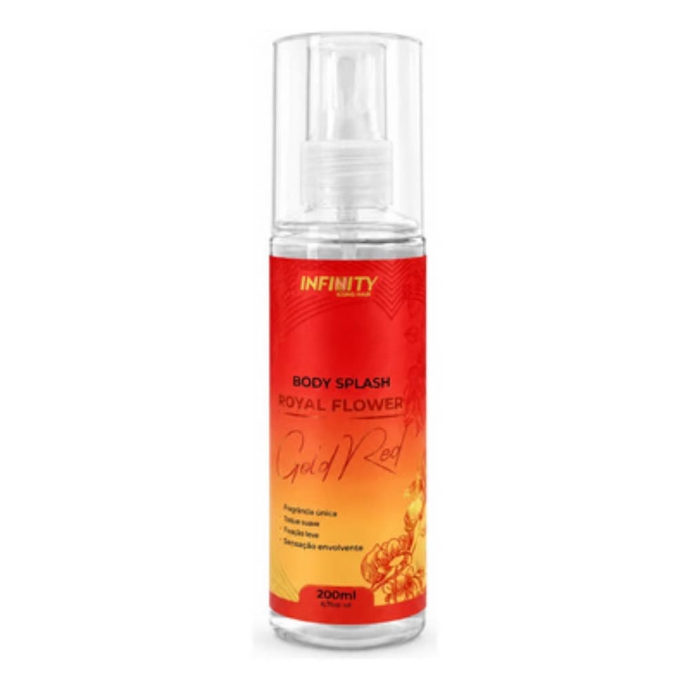 BODY SPLASH INFINITY GOLD READ ROYAL FLOWERS 200ML