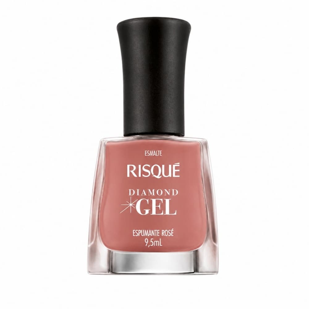 Esmalte Risque Diamond Gel 9,5ml- ESPUMANTE ROSE
