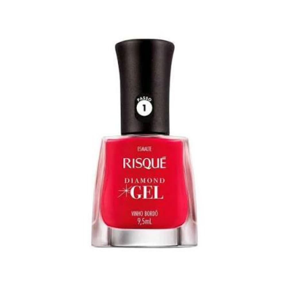 Esmalte Risque Diamond VINHO BORDO 9,5JML