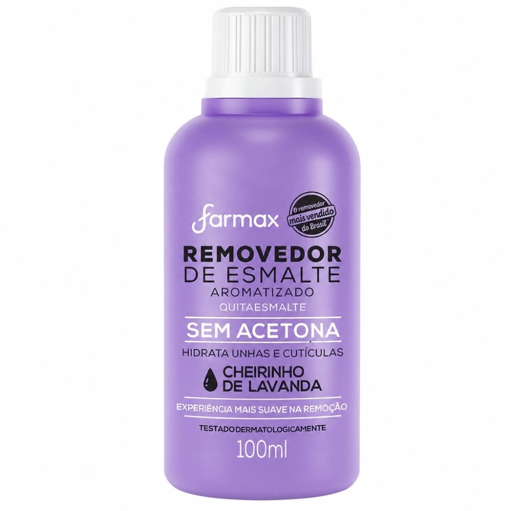 REMOVEDOR FARMAX ESM S/AC LAVANDA 100ML