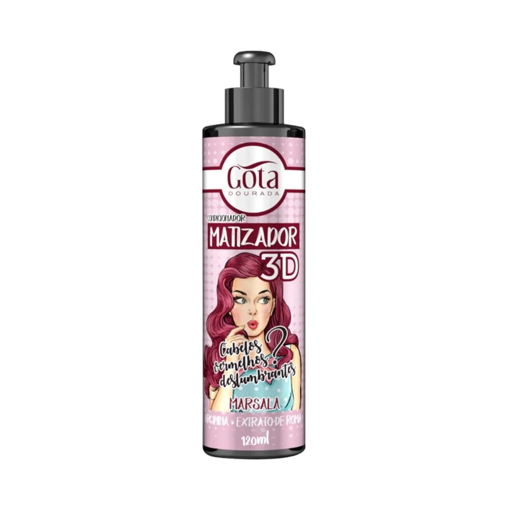 GOTA DOURADA MATIZADOR MARSALA