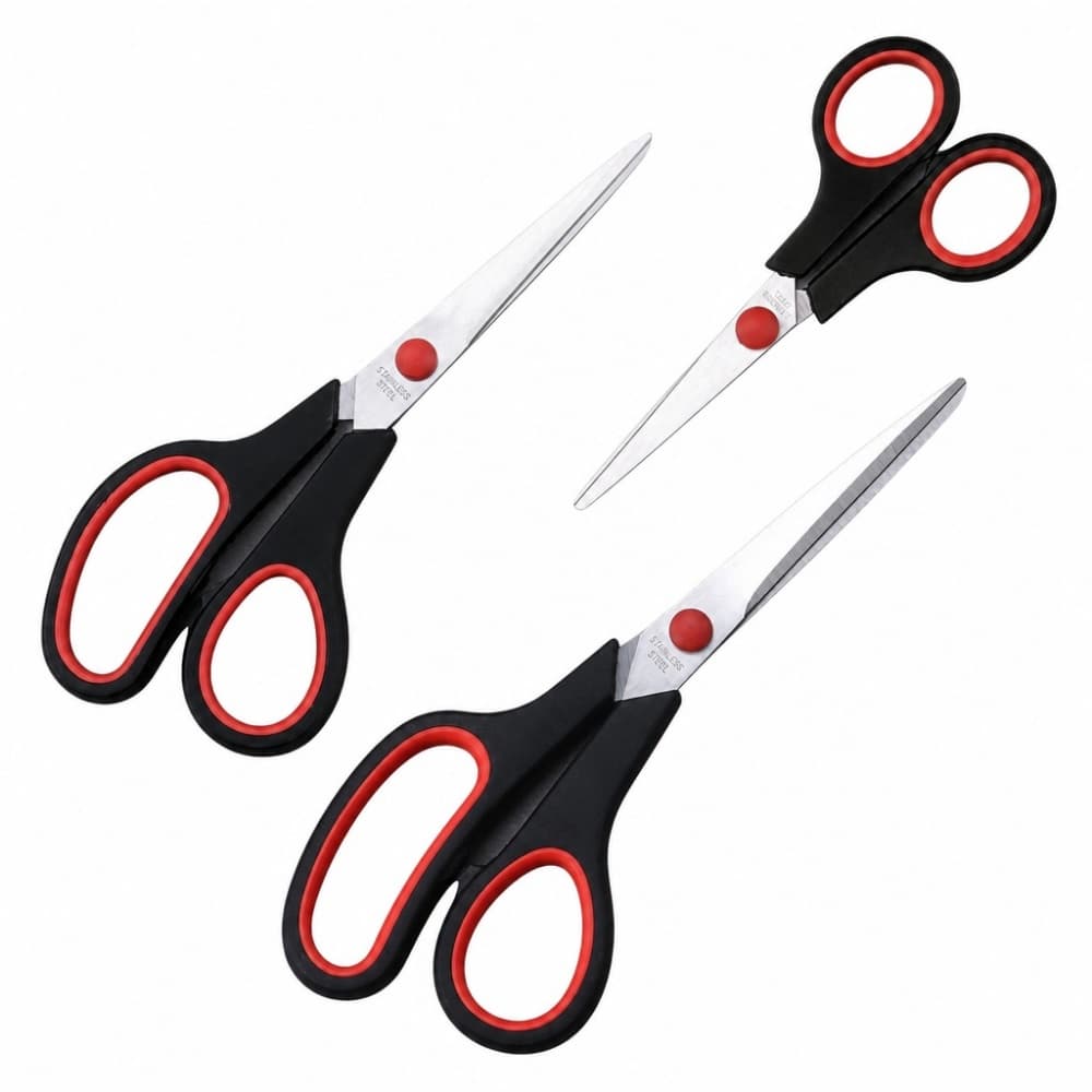 KIT TESOURA NAVY+TOOLS PROFISSIONAL ( CONTEM 3 PEÇAS)