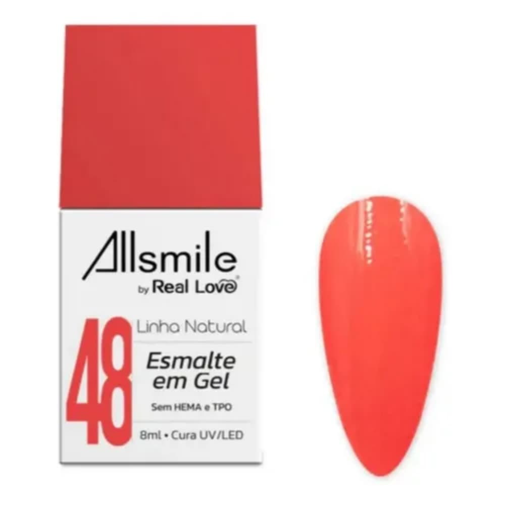 48- ESMALTE EM GEL REAL LOVE LINHA NATURAL 10ML