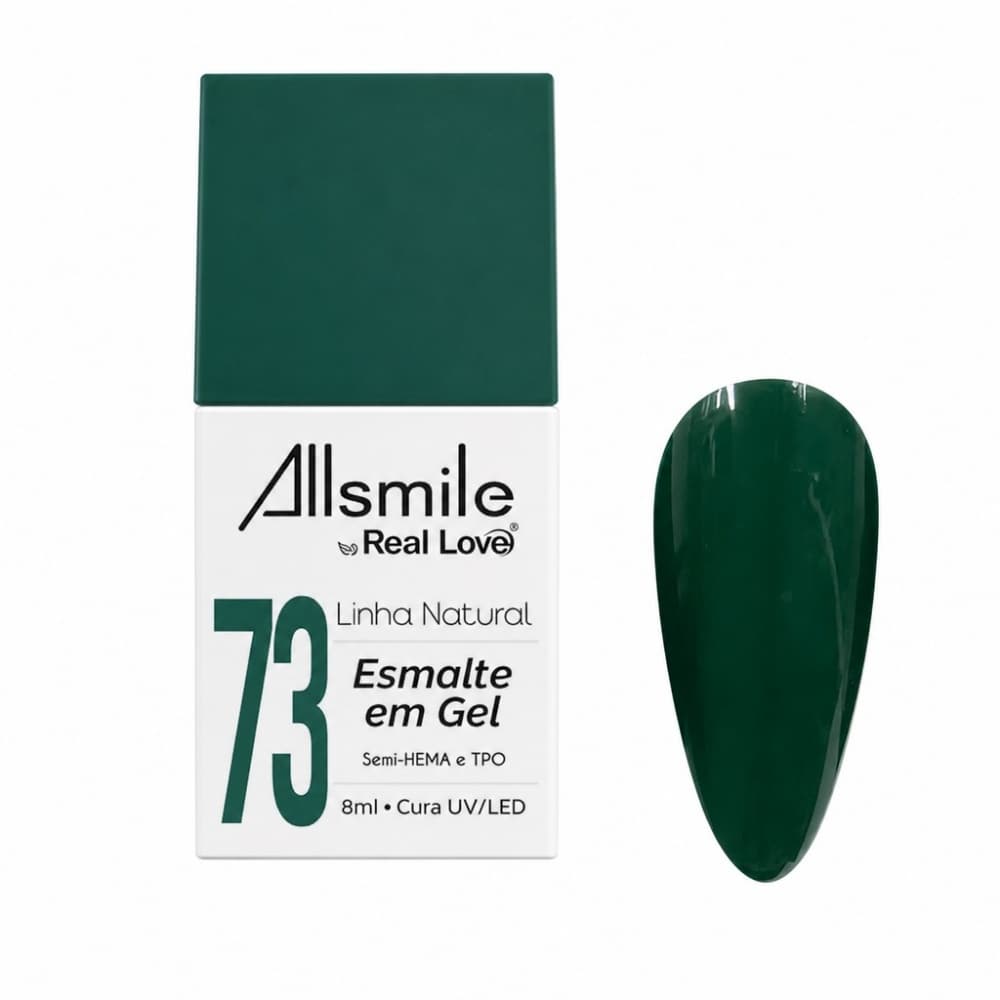 73 - ESMALTE EM GEL REAL LOVE LINHA NATURAL