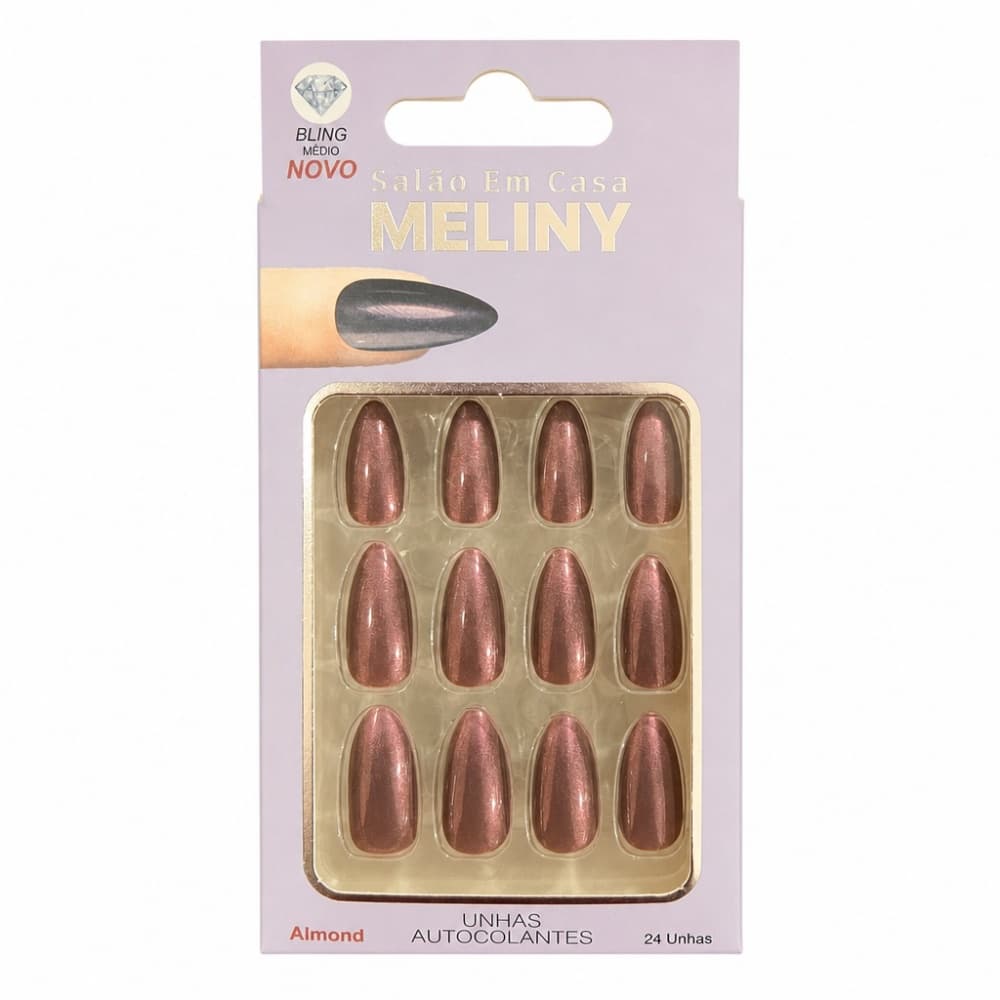 UNHA POSTICA MELINY- ALMOND