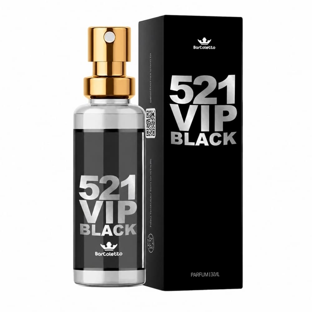 PERFUME ARABE MINIATURA 521 VIP BLACK 15ML
