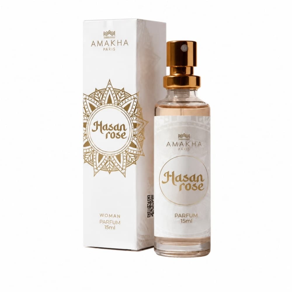 PERFUME ARABE MINIATURA HASAN ROSE 15ML