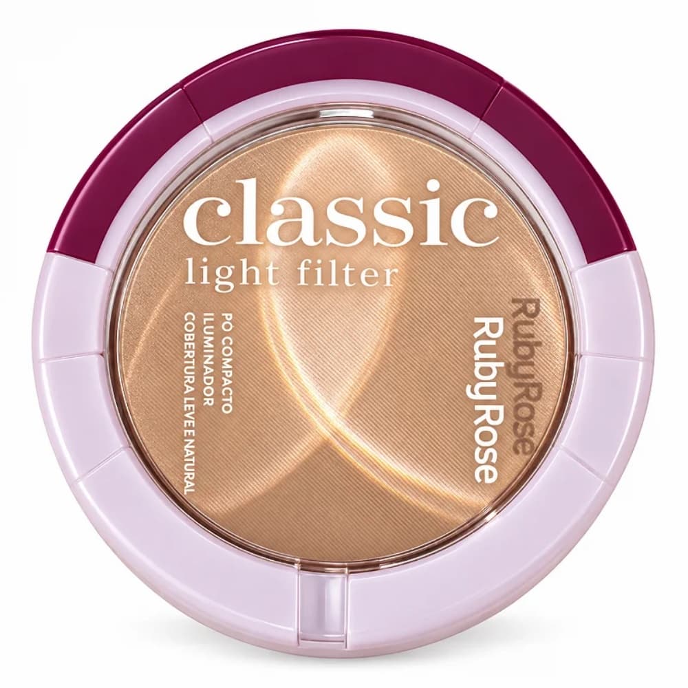 PO COMPACTO LIGHT FILTER CLASSIC P5 HBM409 -1 RUBY ROSE